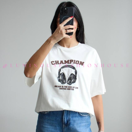 White Champion T-Shirt